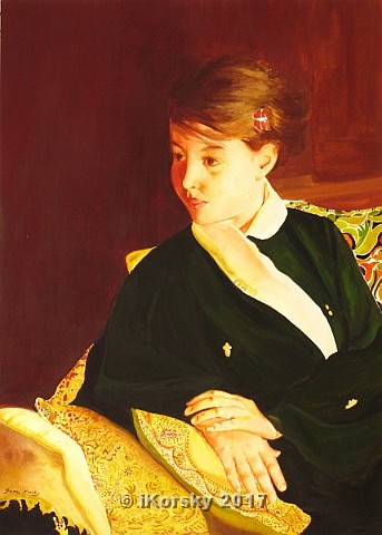 P030_CASSANDRA_20X27_WATERCOLOR.jpg - SOLD