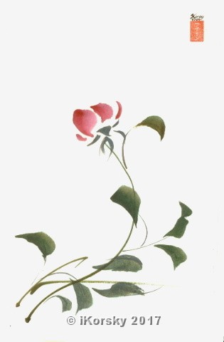 17 THE ROSE 10X12.jpg - 300 USD