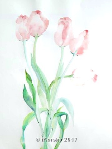 Tulips 22x30.jpg - 1200 USD